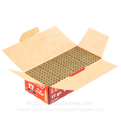 Large image of Cheap 17 HMR Ammo For Sale - 17 gr V-MAX - Hornady Varmint Express Ammunition In Stock - 200 Rounds
