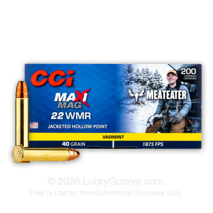 Image 2 of CCI .22 Magnum (WMR) Ammo