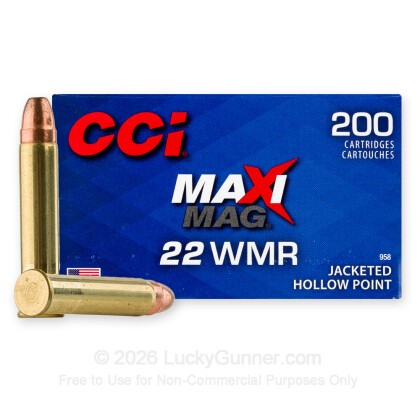 Image 2 of CCI .22 Magnum (WMR) Ammo