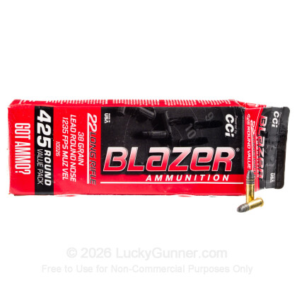 Image 2 of Blazer .22 Long Rifle (LR) Ammo