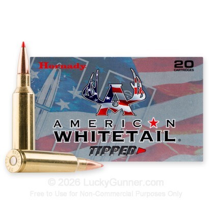 Large image of Hornady American Whitetail Tipped 7mm PRC Ammo For Sale - 154 Grain SST - 20 Rounds