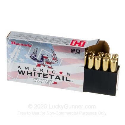 Large image of Hornady American Whitetail Tipped 7mm PRC Ammo For Sale - 154 Grain SST - 20 Rounds