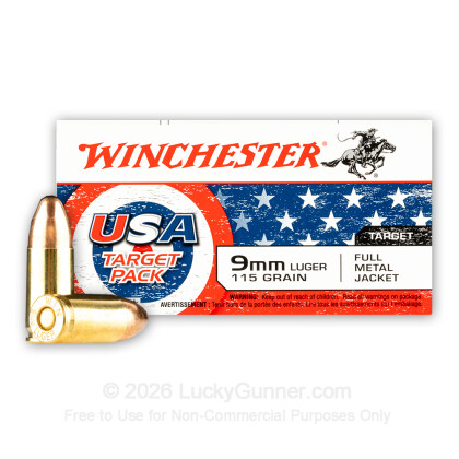 Image 1 of Winchester 9mm Luger (9x19) Ammo