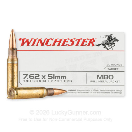 Image 2 of Winchester .308 (7.62X51) Ammo