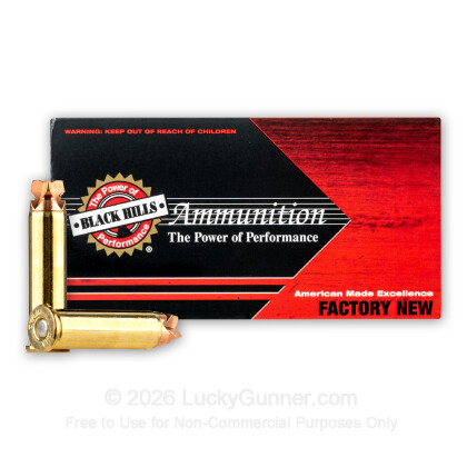 Large image of Premium 357 Mag Ammo For Sale - 127 Grain HoneyBadger Ammunition in Stock by Black Hills Ammunition - 50 Rounds