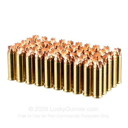Large image of Premium 357 Mag Ammo For Sale - 127 Grain HoneyBadger Ammunition in Stock by Black Hills Ammunition - 50 Rounds