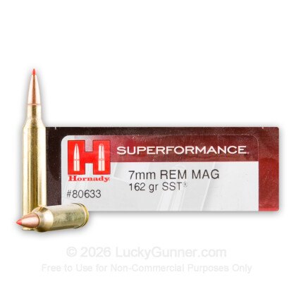 Image 1 of Hornady 7mm Remington Magnum Ammo