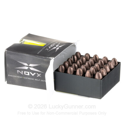 Large image of Premium 9mm +P Ammo For Sale - 65 Grain ARX Ammunition in Stock by NovX - 26 Rounds