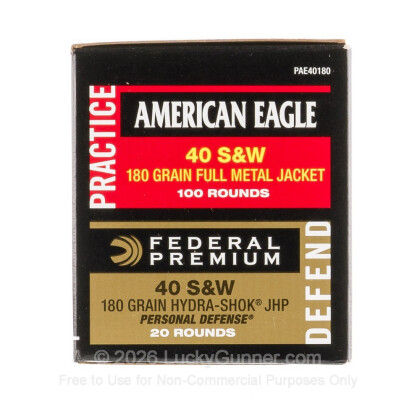 Image 2 of Federal .40 S&W (Smith & Wesson) Ammo