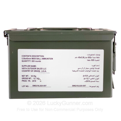 Image 1 of Federal 5.56x45mm Ammo