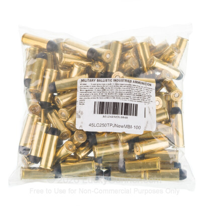 Image 1 of Military Ballistics Industries .45 Long Colt Ammo
