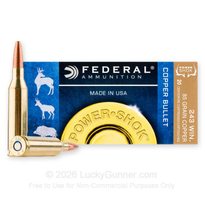 Image 2 of Federal .243 Winchester Ammo