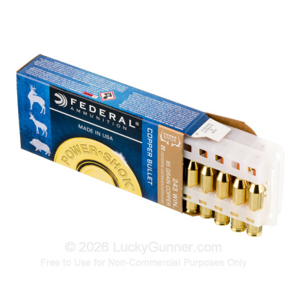 Image 3 of Federal .243 Winchester Ammo