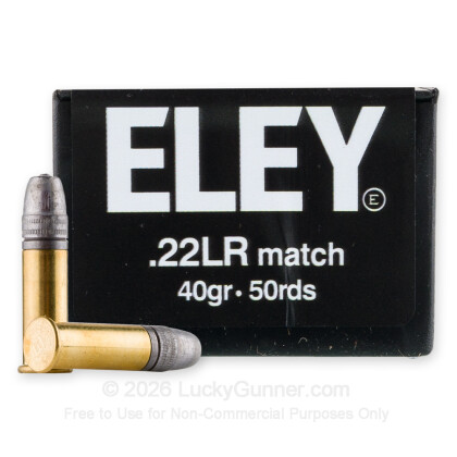 Image 1 of Eley .22 Long Rifle (LR) Ammo