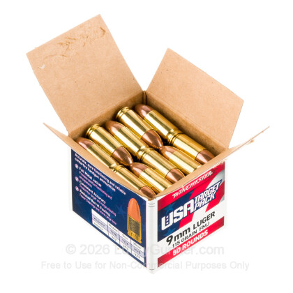 Image 3 of Winchester 9mm Luger (9x19) Ammo