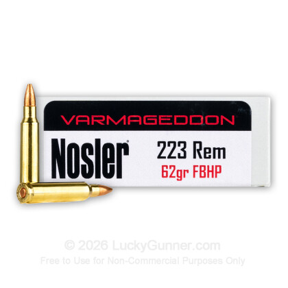 Image 1 of Nosler Ammunition .223 Remington Ammo