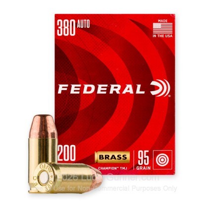 Image 2 of Federal .380 Auto (ACP) Ammo