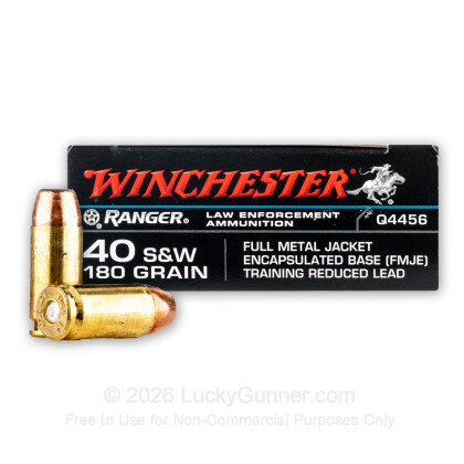Image 2 of Winchester Ammo from Winchester Image 2 of Winchester .40 S&W (Smith & Wesson) Ammo