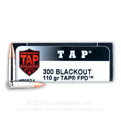 Image 1 of Hornady .300 Blackout Ammo
