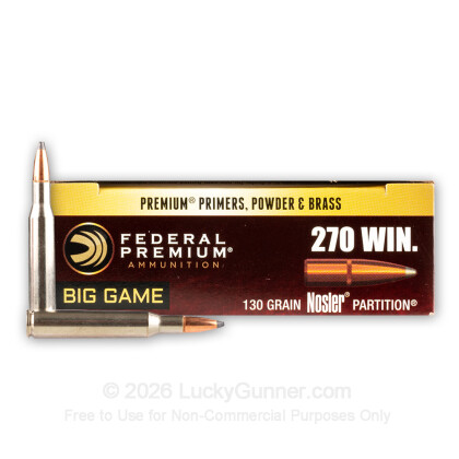 Image 1 of Federal .270 Winchester Ammo