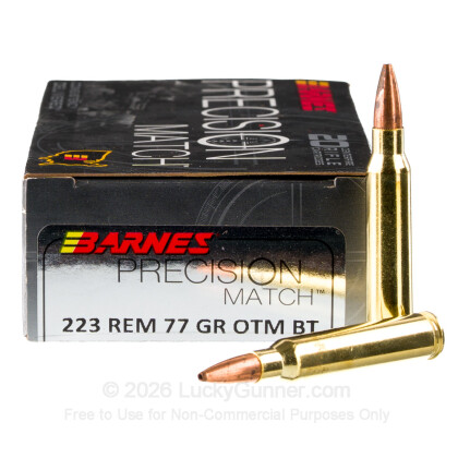 Image 2 of 223 Ammo from Barnes Image 2 of Barnes .223 Remington Ammo
