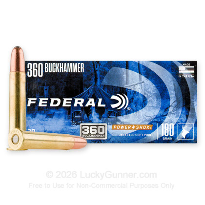 Image 2 of Federal 360 Buckhammer Ammo