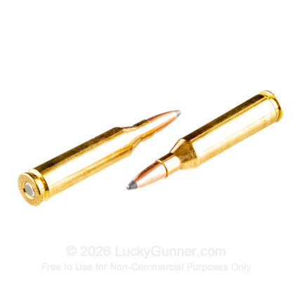 Large image of Premium 243 Win Ammo For Sale - 85 Grain PSP Ammunition in Stock by Nosler Custom - 20 Rounds