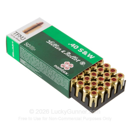 Image 3 of Sellier & Bellot .40 S&W (Smith & Wesson) Ammo