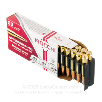 Image 3 of Shop by Popular Brand from Fiocchi Image 3 of Fiocchi .308 (7.62X51) Ammo