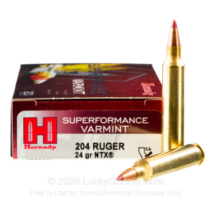 Image 2 of Hornady .204 Ruger Ammo