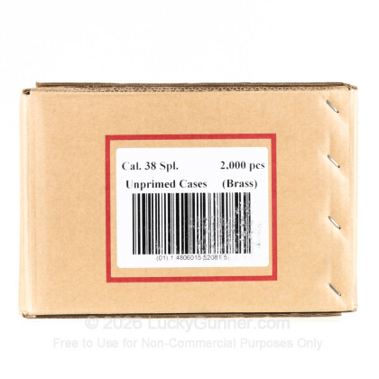 Large image of Bulk 38 Special Brass Casings For Sale - 38 Special Casings in Stock by Armscor - 2000