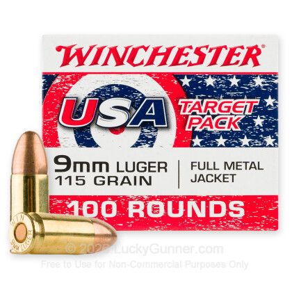 Image 1 of Winchester 9mm Luger (9x19) Ammo