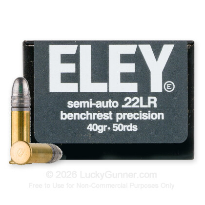 Image 1 of Eley .22 Long Rifle (LR) Ammo