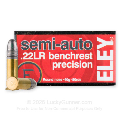Image 2 of Eley .22 Long Rifle (LR) Ammo