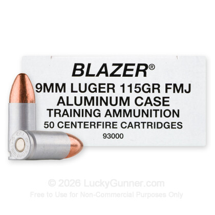 Image 2 of Blazer 9mm Luger (9x19) Ammo