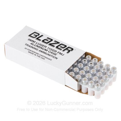 Image 3 of Blazer 9mm Luger (9x19) Ammo