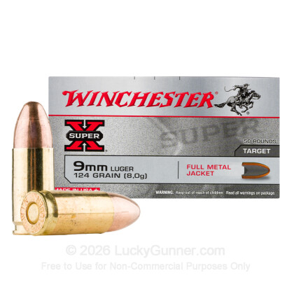 Image 2 of Winchester 9mm Luger (9x19) Ammo
