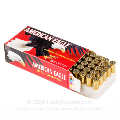 Large image of Cheap 44 Mag Ammo For Sale - 240 Grain SP Ammunition In Stock by Federal American Eagle - 50 Rounds