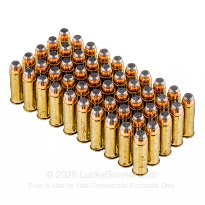 Large image of Cheap 44 Mag Ammo For Sale - 240 Grain SP Ammunition In Stock by Federal American Eagle - 50 Rounds