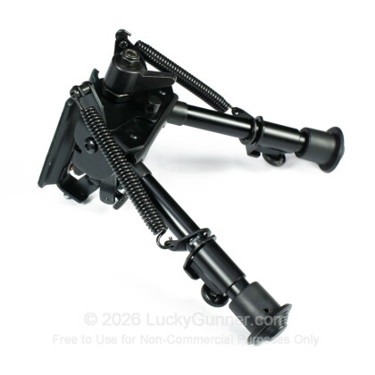 Large image of Blackhawk Sportster Pivot Bipod with Adjustable Height - Matte Black Rifle Bipod Available in a Variety of Heights