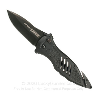 Large image of Blackhawk CQD Mark I Type E Serrated Blade - PVD Black For Sale