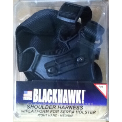 Large image of Holster Accessories - Blackhawk CQC SERPA - Medium - Shoulder Harness For Sale