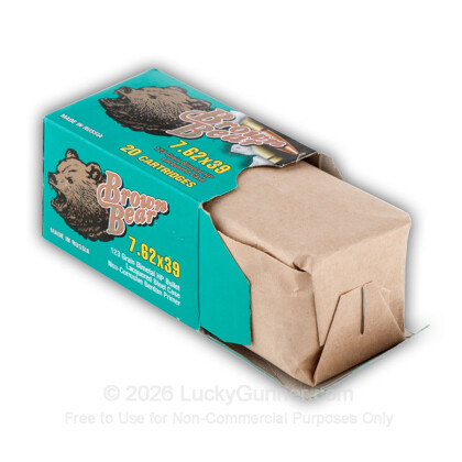 Image 3 of Brown Bear 7.62X39 Ammo