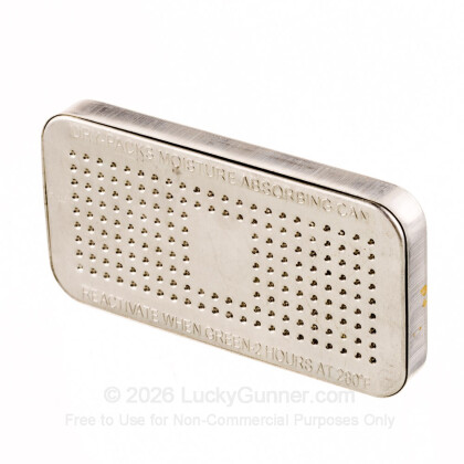 Large image of Silica Gel Packet Aluminum Canister for Sale - 40 gram - Desiccant Packets for Sale and In Stock