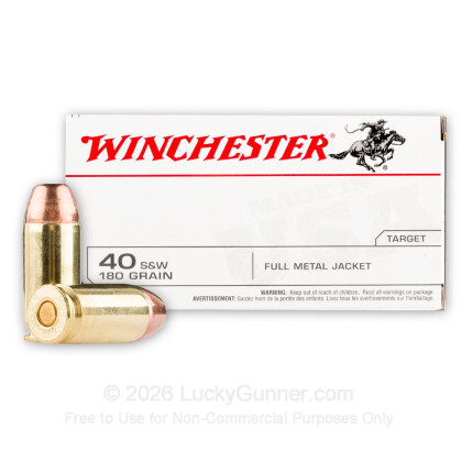 Image 2 of Winchester .40 S&W (Smith & Wesson) Ammo