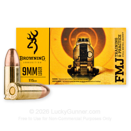 Image 2 of Browning 9mm Luger (9x19) Ammo