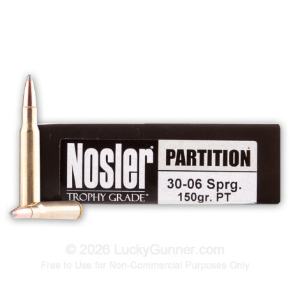 Image 1 of Nosler Ammunition .30-06 Ammo
