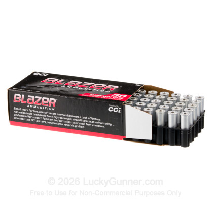 Large image of Bulk 38 Special +P Ammo For Sale - 125 gr +P JHP CCI Blazer Ammunition In Stock - 1000 Rounds