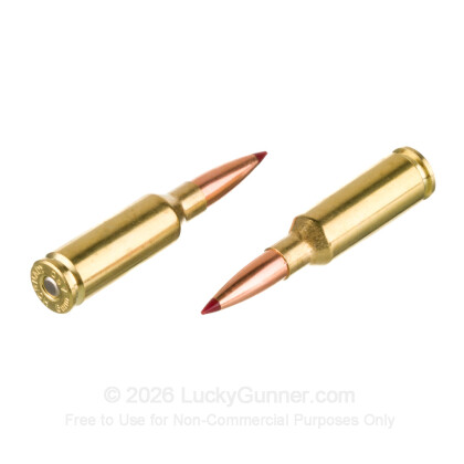 Large image of Premium 6mm ARC Ammo For Sale - 103 Grain ELD-X Ammunition in Stock by Hornady Precision Hunter - 20 Rounds