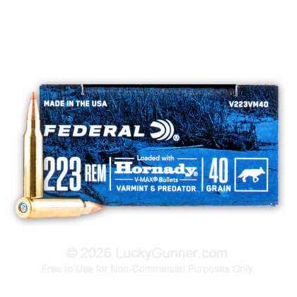 Image 1 of Federal .223 Remington Ammo